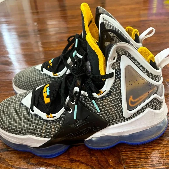 NIKE Lebron 19 “HARDWOOD CLASSICS” BasketBall Shoes - Picture 2 of 8